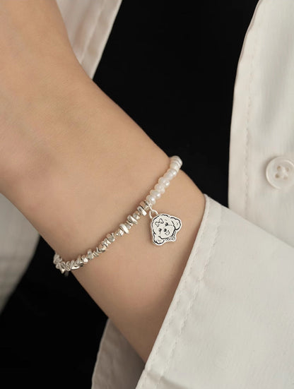 Wrist wearing our Dog  Pet Face Bracelet